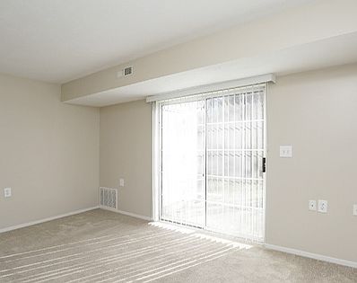 Our spacious living rooms all have a walk-out patio.