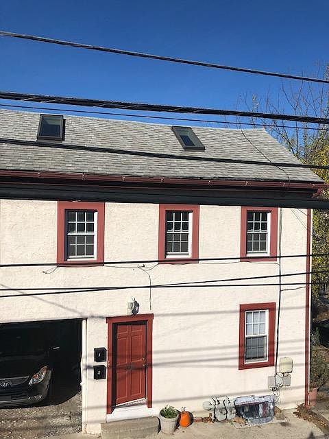 Outside entry and parking