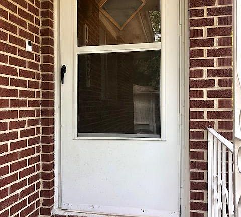 Front Entrance up half a flight of stairs