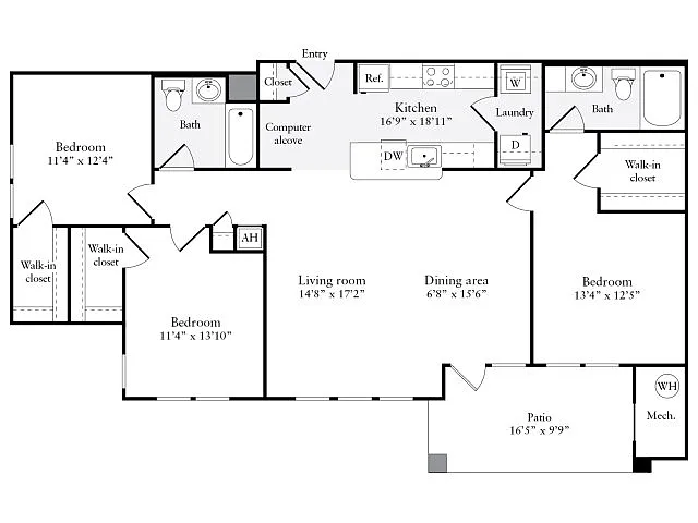 Floor plan 1382