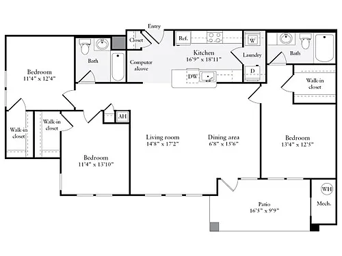Floor plan 1382