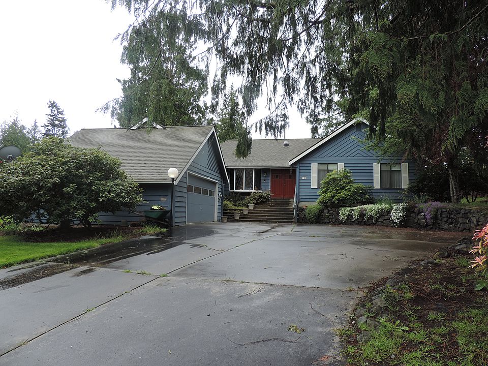 Front approach to house