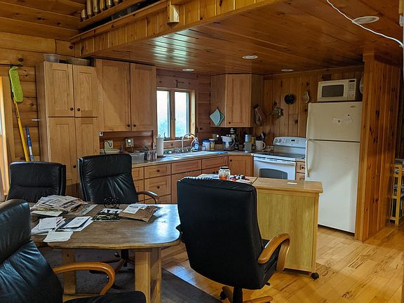 Dining and kitchen area