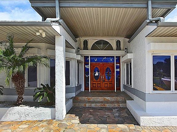 Stunning Entrance with Stained Glass