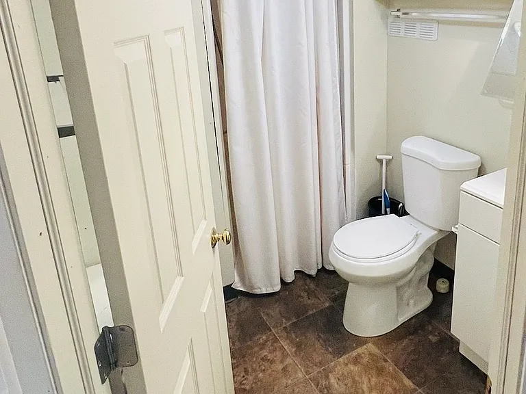 Bathroom with shower only