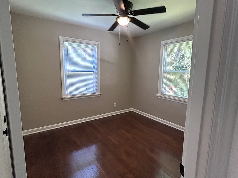 Ceiling fans in both first floor bedrooms
