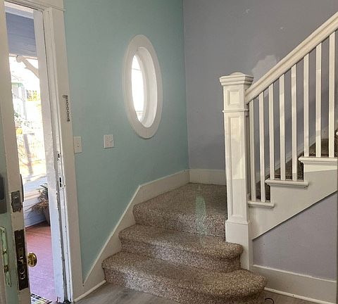 Foyer and stairs