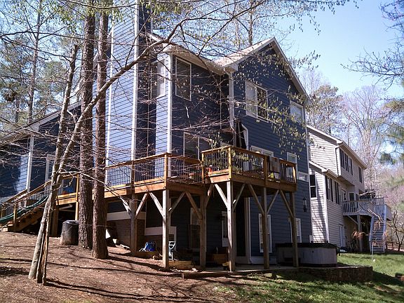back deck over Bolin Creek