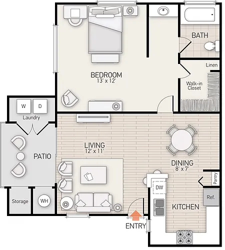 Floor plan Plan A