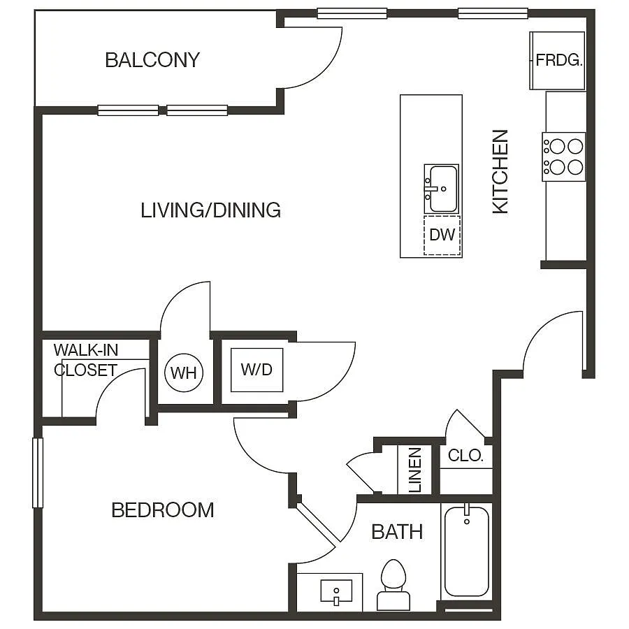 Floor plan 1C