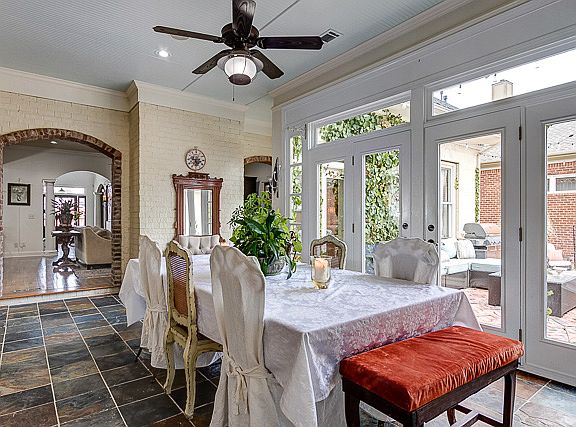 Provence-inspired Sunroom