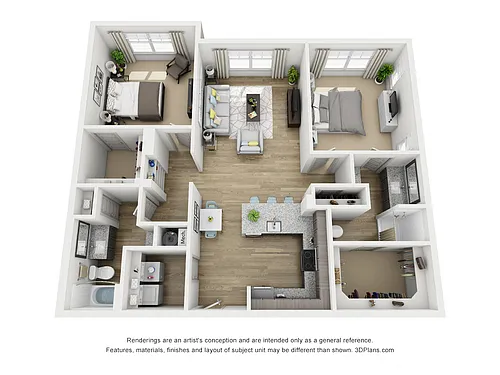Floor plan B2C-P
