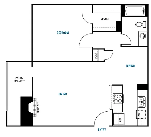Floor plan A1