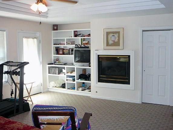 Master bedroom builtins