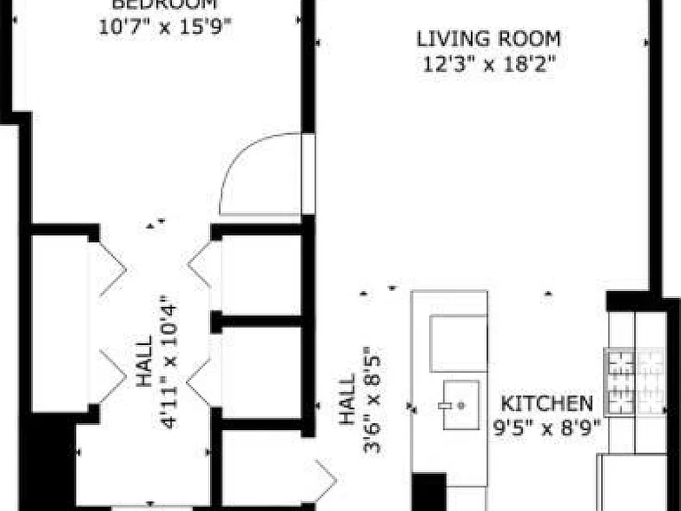 Floorplan with dimensions