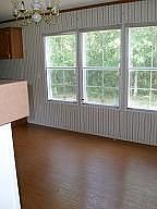 Dining area looking out the back