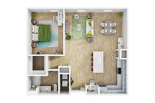Floor plan A8 80