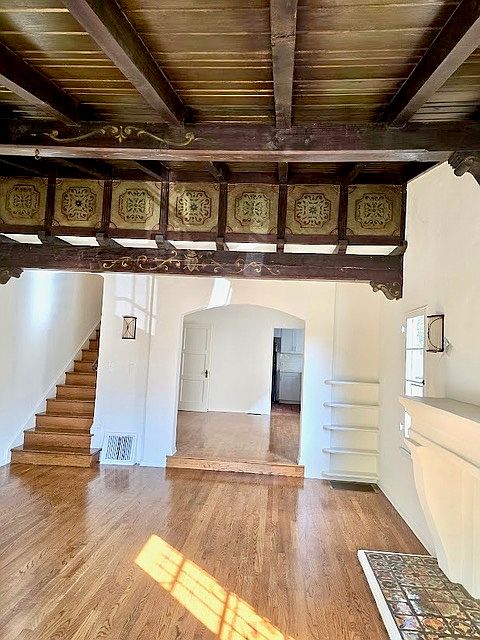Living room with view to dining room