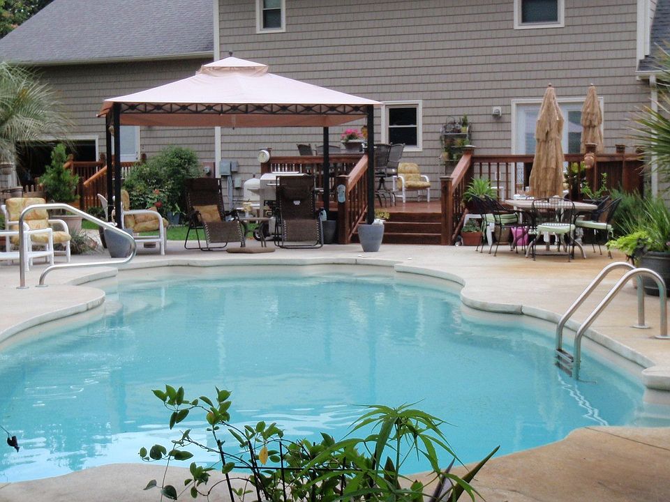 Fiberglass in ground pool