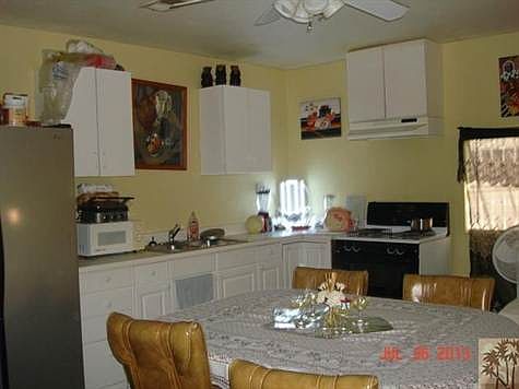 Newer kitchen and dining area.