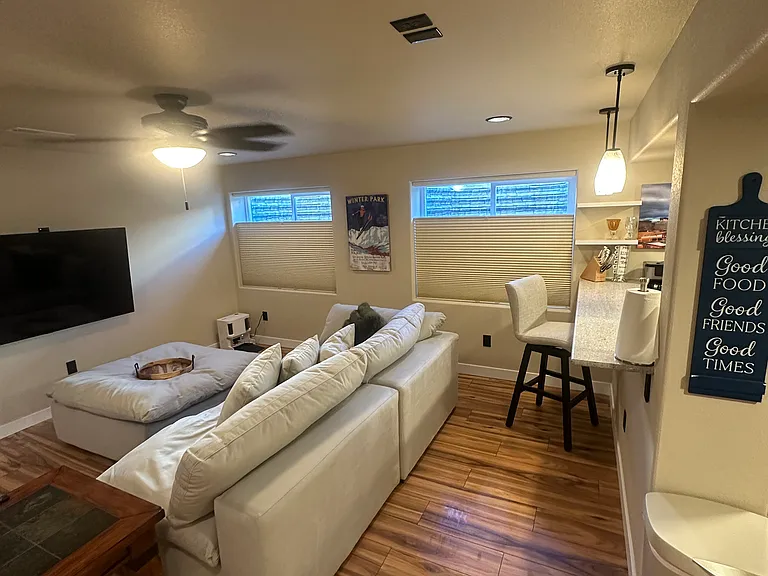 Basement Apartment, Living Room