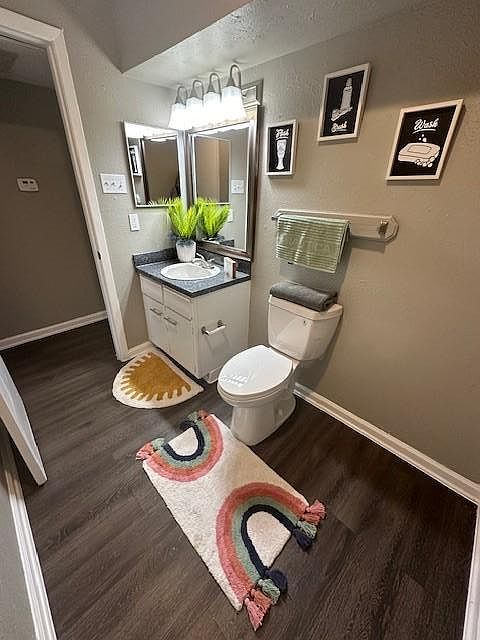 Half bathroom downstairs.