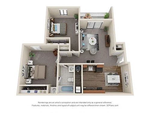 Floor plan The Drake