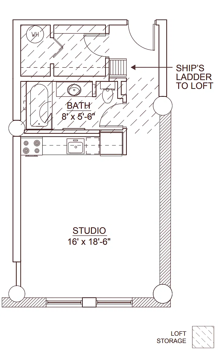 Floor plan Delmar I