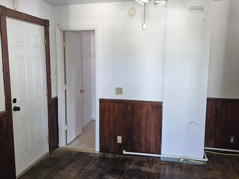 Old Hardwood Floors being professionally restored and refinished this week