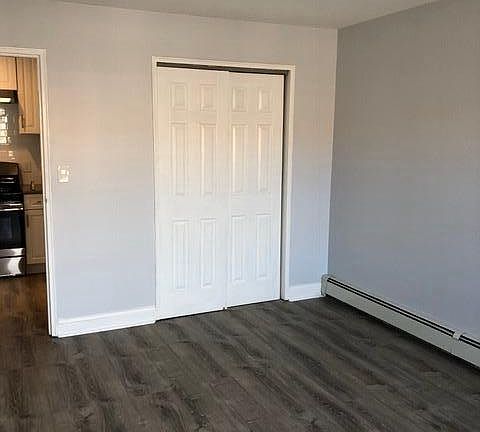 bedroom looking at closet