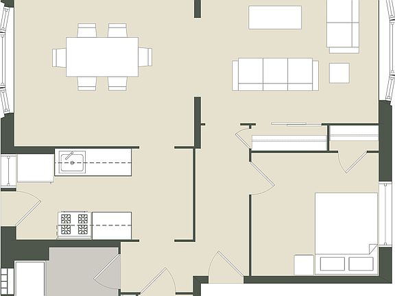 3rd image of 543 W Wellington Ave #553-1S