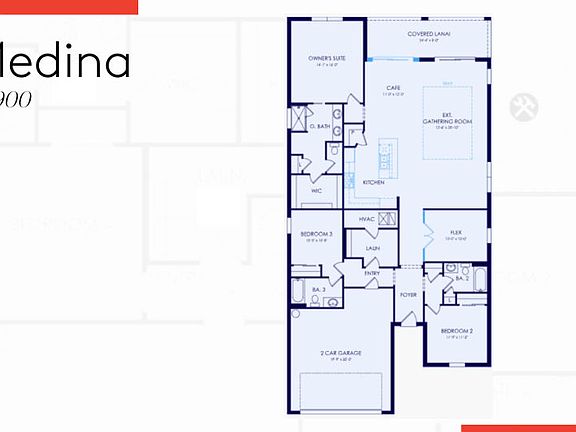 Floor plan of this home