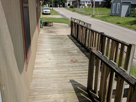 Porch from SE corner look N