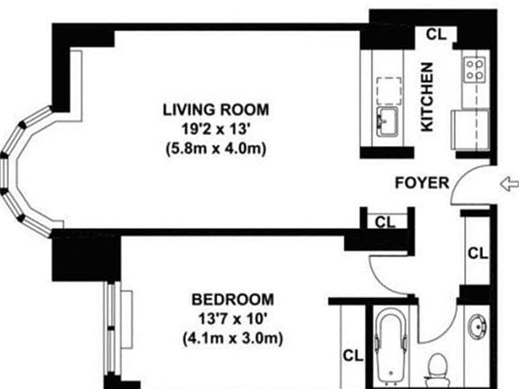 2nd image of 145 E 48th St APT 14D