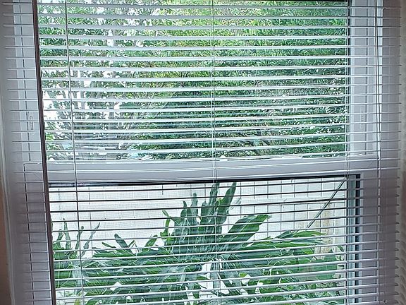 Private fenced in backyard.