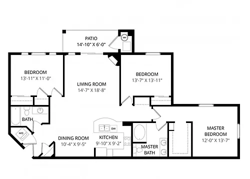 Floor plan Roma