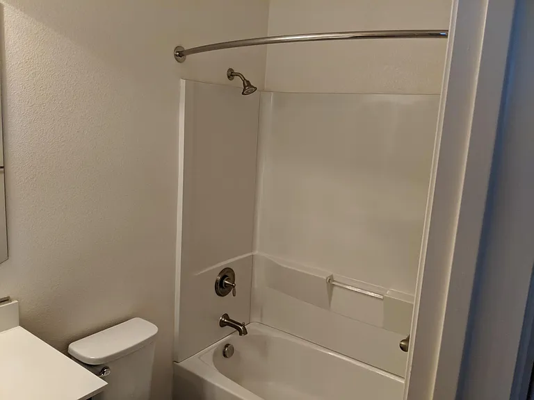 Bath attached to 2nd bedroom