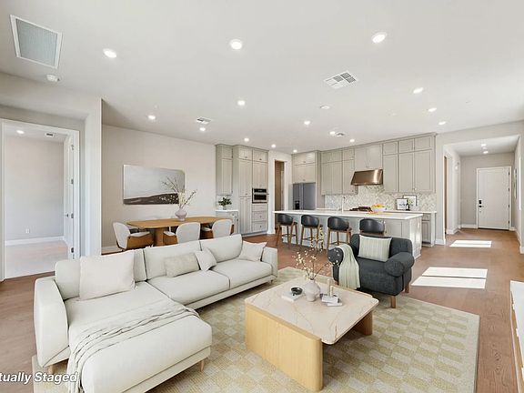 The Meadows Homesite 5 Great Room Virtually Staged