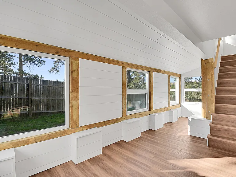 Bright sunroom