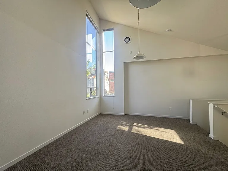 top level loft is the bedroom