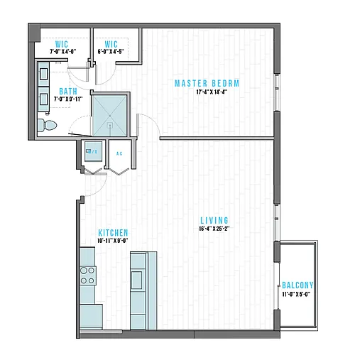 Floor plan R-1