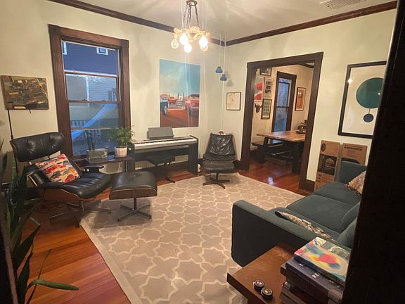 view of front parlor from entrance
