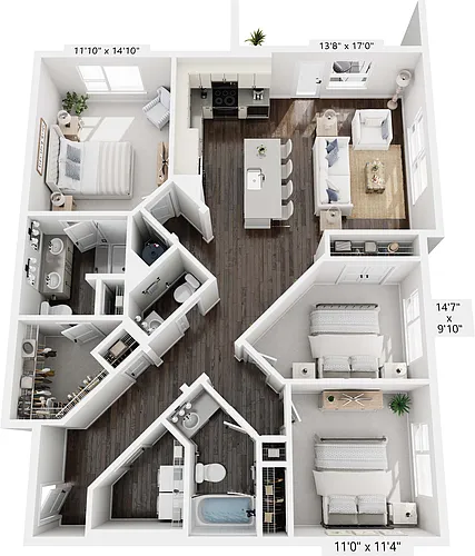 Floor plan C1