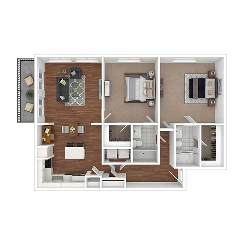 Floor plan B6