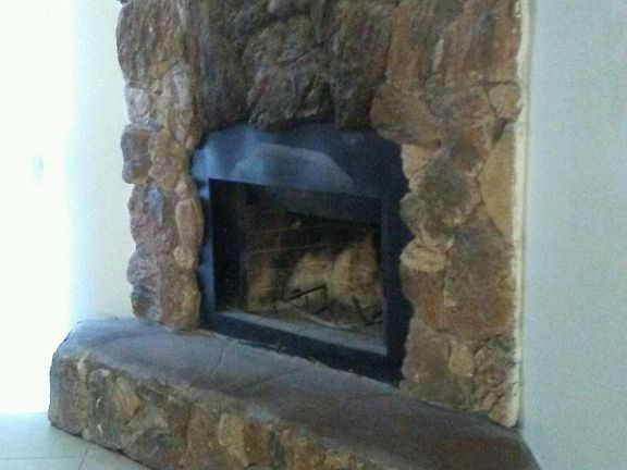 Fireplace living room