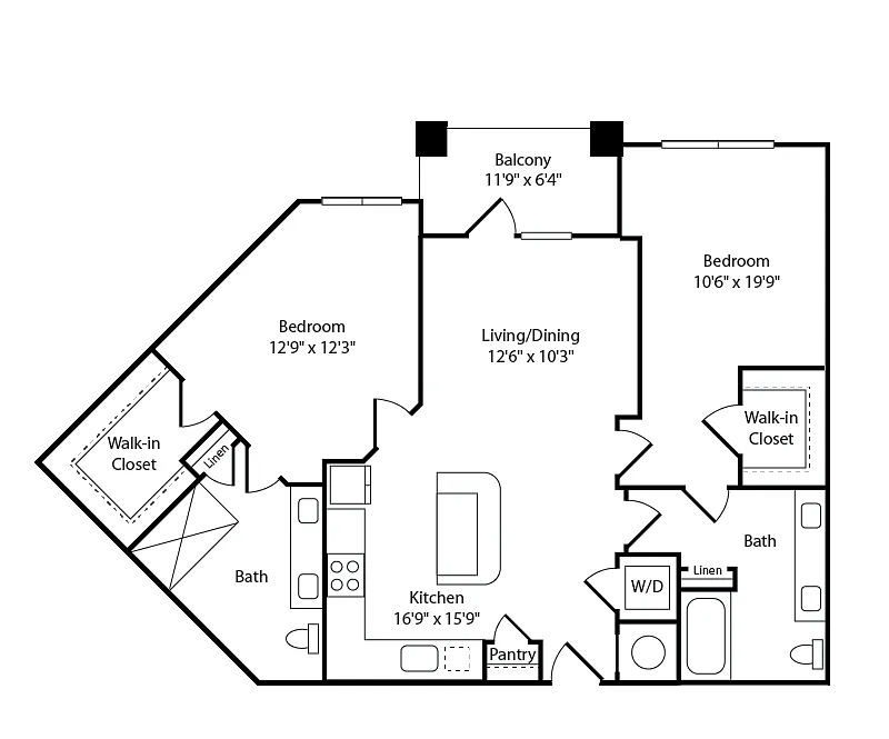 Floor plan B3