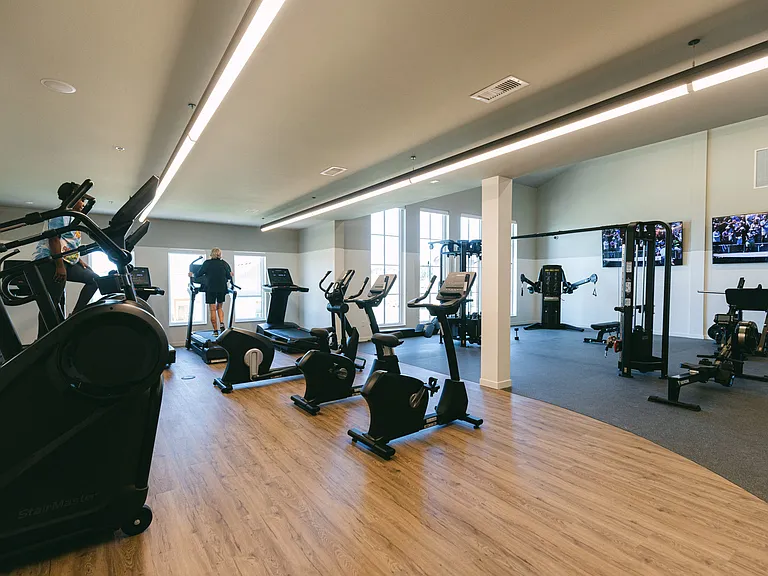 Unlock your fitness potential at The Earl Twin Homes. Our state-of-the-art gym features modern equipment and an inviting atmosphere, perfect for your workout routine. Elevate your lifestyle today and schedule a visit to see it for yourself!