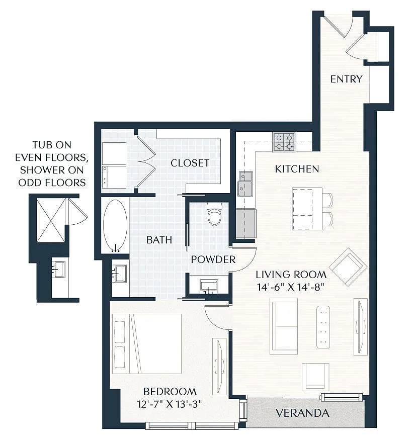 Floor plan A51