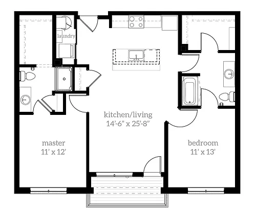 Floor plan The Phillips
