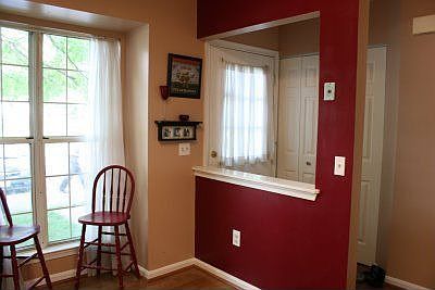 front windows/door